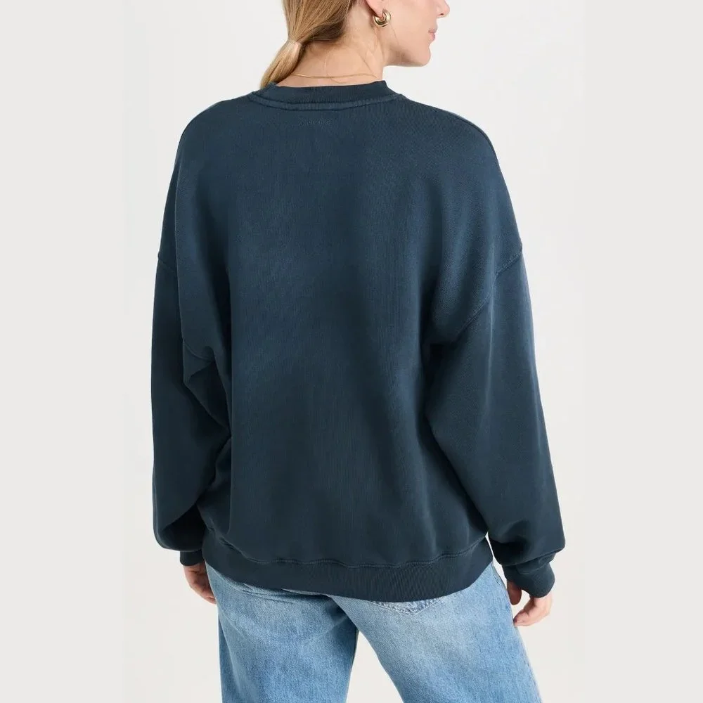 Anine Bing Blue Crewneck - Picture 7 of 11